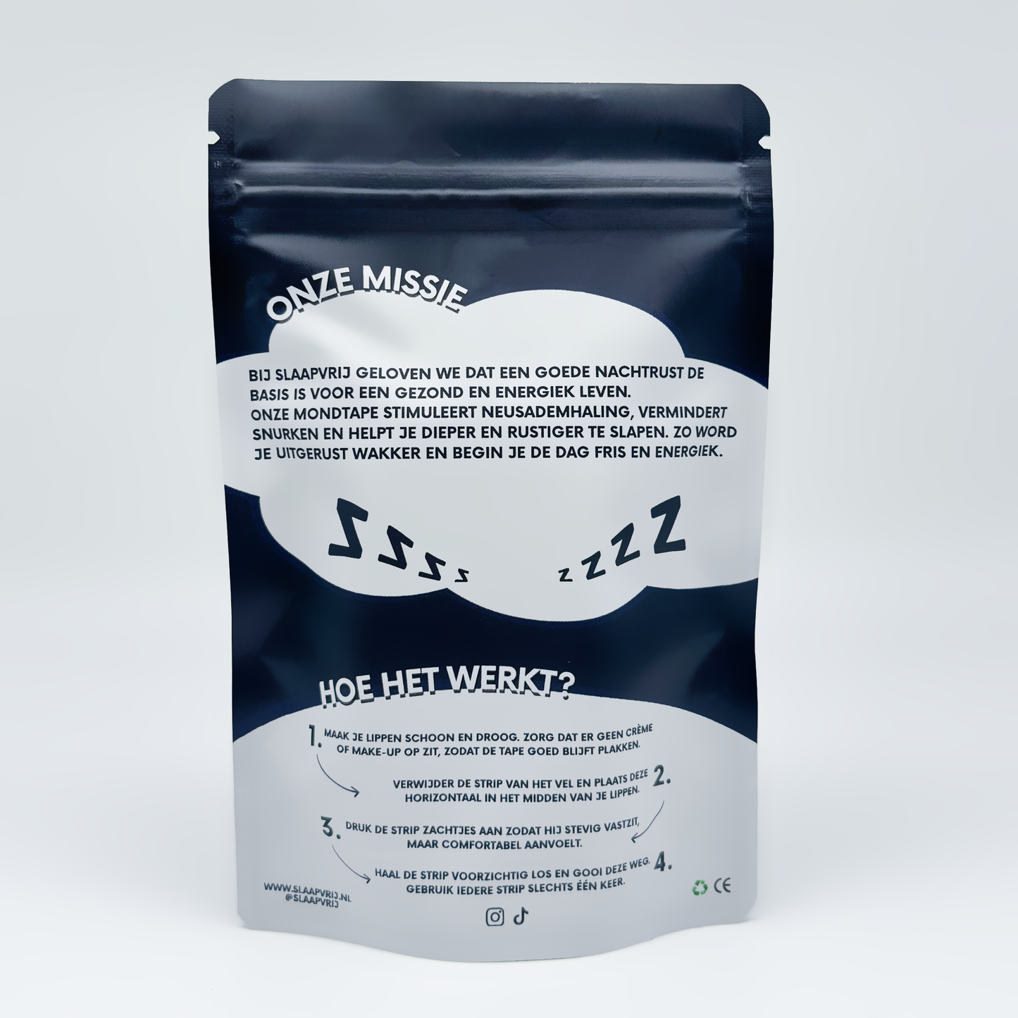 Mondtape – Vrij van snurken en mondademhaling
